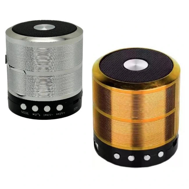 MINI BT SPEAKER ASSORTED 3 X 2.5 X 2.5 IN